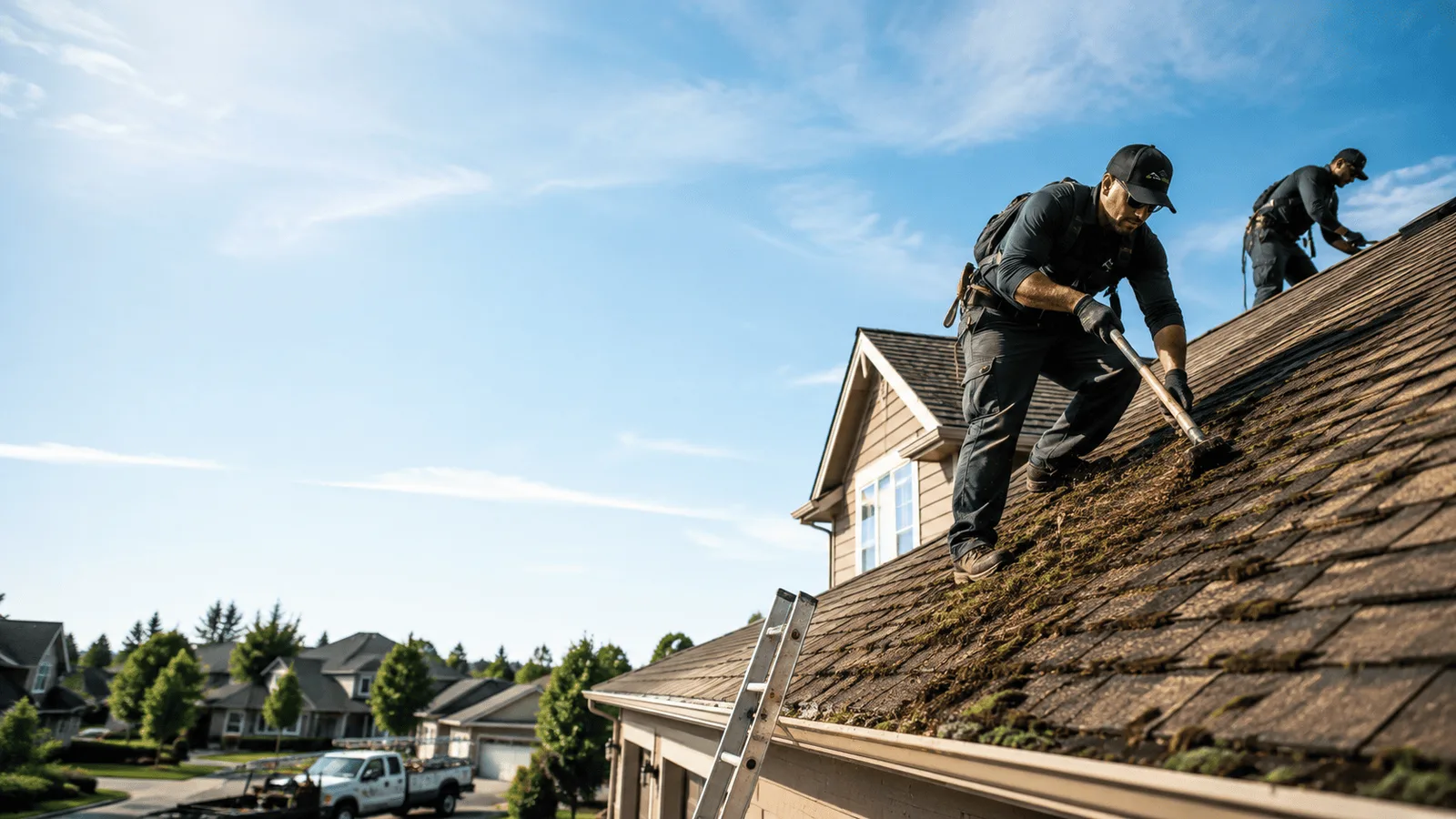 Roof Moss Removal in Pattison, TX near me